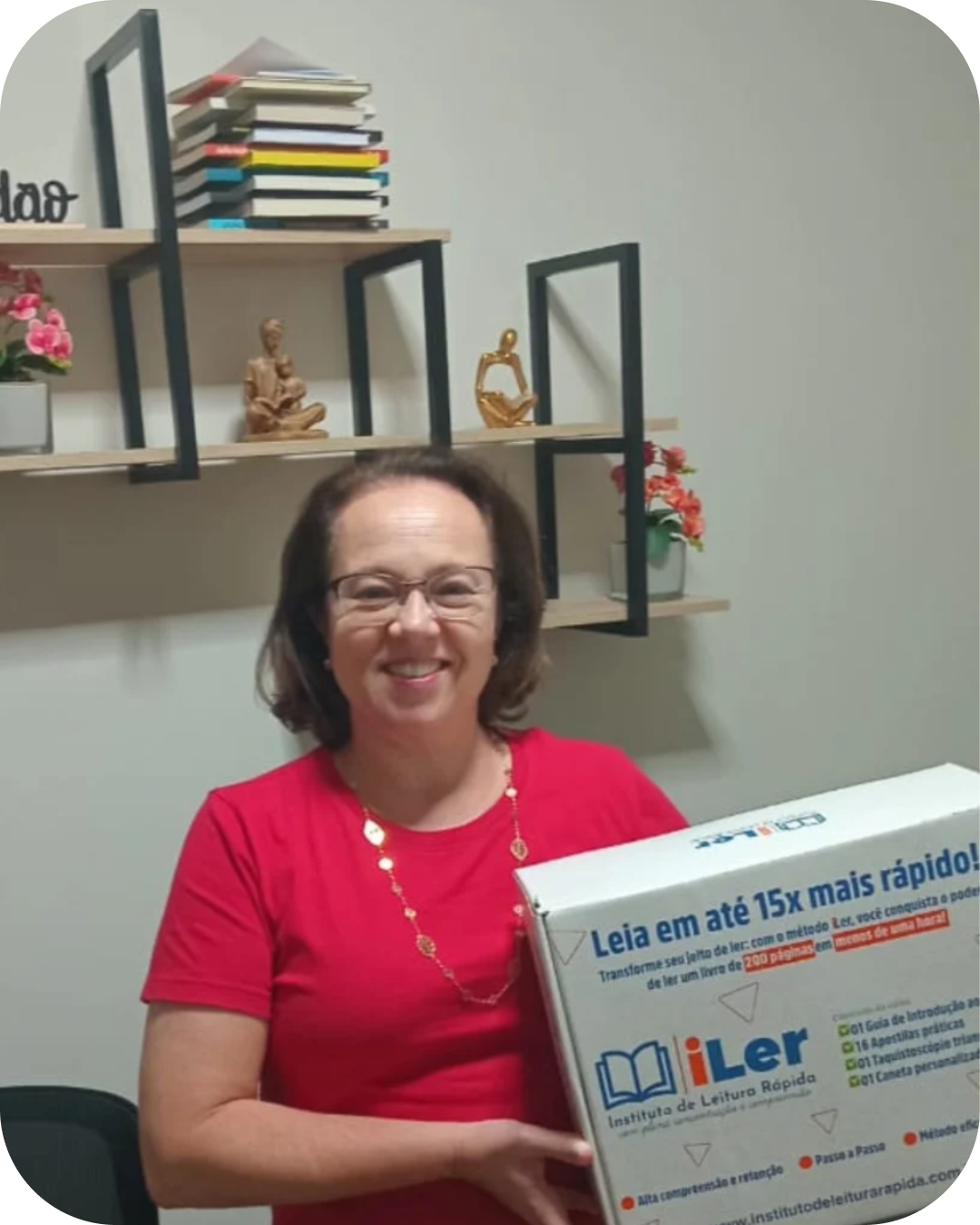 Aluno certificado iLer
